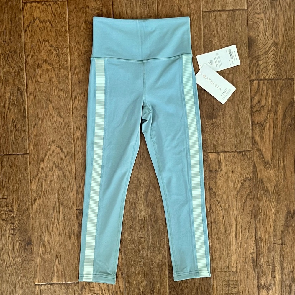Athleta Elation Rib Trim 7/8 Tight size xxs